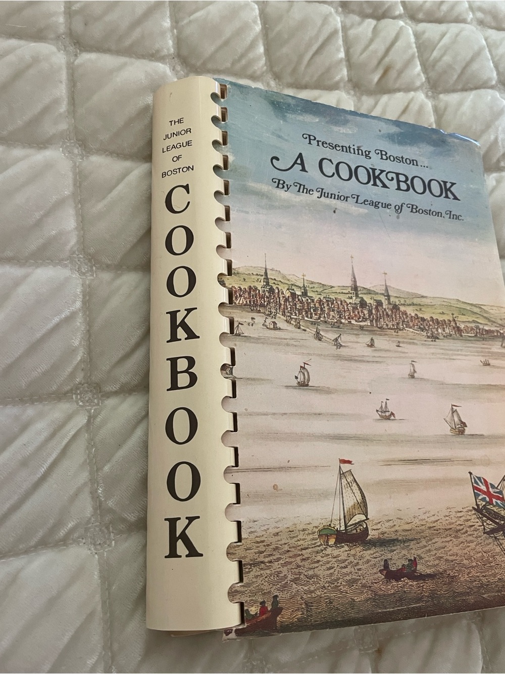 : A Cookbook - Cream & Blue Cover
